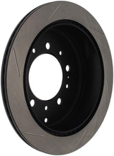 Load image into Gallery viewer, StopTech Power Slot 08-09 Lexus LX450/470/570 / 07-09 Toyota Tundra Slotted Left Rear Rotor - Corvette Realm