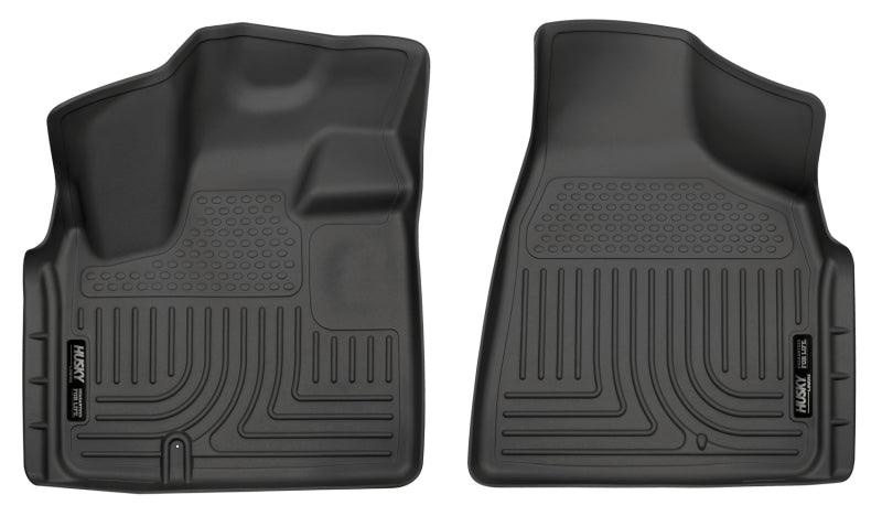 Husky Liners 08-12 Chrysler Town Country/Dodge Grand Caravan WeatherBeater Black Floor Liners - Corvette Realm