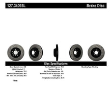 Load image into Gallery viewer, StopTech 07-09 BMW 335 (E90/E92/E93) Slotted &amp; Drilled Left Front Rotor - Corvette Realm