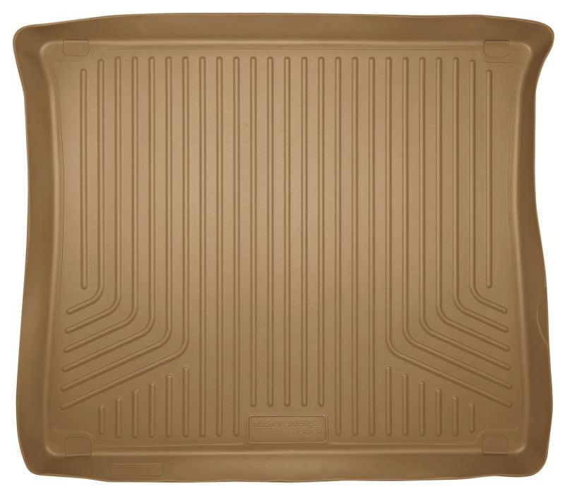 Husky Liners 07-13 GM Escalade/Suburban/Yukon WeatherBeater Tan Rear Cargo Liners (Behind 3rd Row) - Corvette Realm