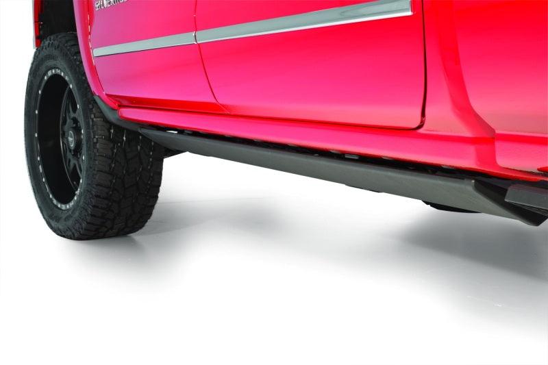 AMP Research 2014-2017 Chevrolet Silverado 1500 Extended/Crew PowerStep - Black - Corvette Realm