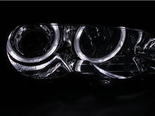 Load image into Gallery viewer, ANZO 2000-2003 BMW 3 Series E46 Projector Headlights w/ Halo Chrome