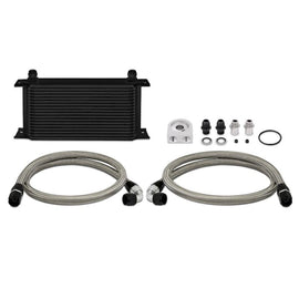 Mishimoto Universal 19 Row Oil Cooler Kit - Black - Corvette Realm