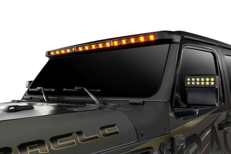 Oracle Jeep Wrangler JL/Gladiator JT Integrated Windhsiled LED Light Bar System