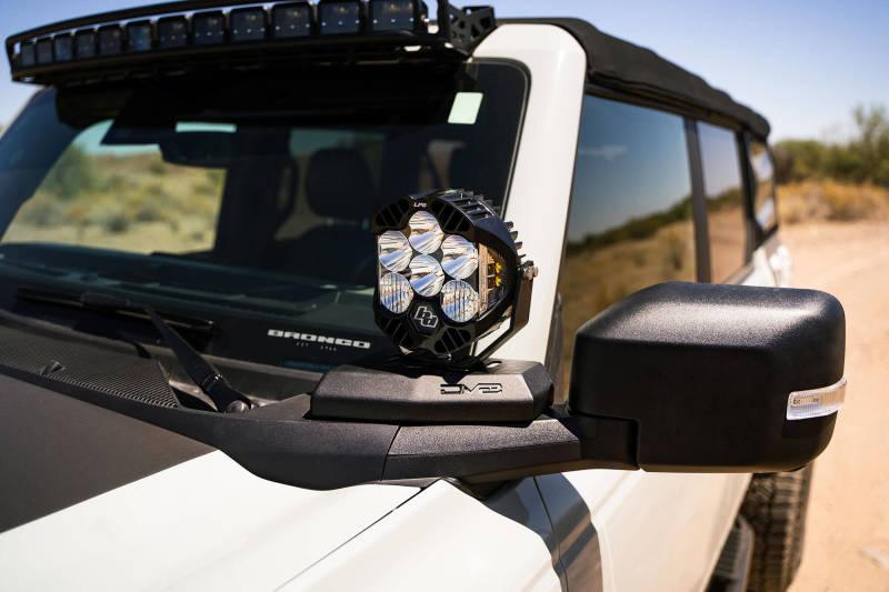 DV8 21-22 Ford Bronco A-Pillar Pod Light Mounts - Corvette Realm