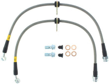 Load image into Gallery viewer, StopTech 02-06 Acura RSX / 04-09 TSX / 03-07 Accord / 09 Accord Coupe &amp; Sedan Rear SS Brake Lines - Corvette Realm