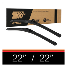 Load image into Gallery viewer, K&amp;N Edge Wiper Blades 22/22in