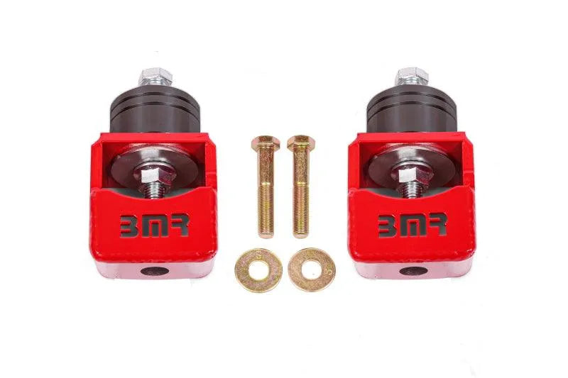 BMR Chevy SS and Pontiac G8 Motor Mount Kit (Solid Bushings) Red - Corvette Realm