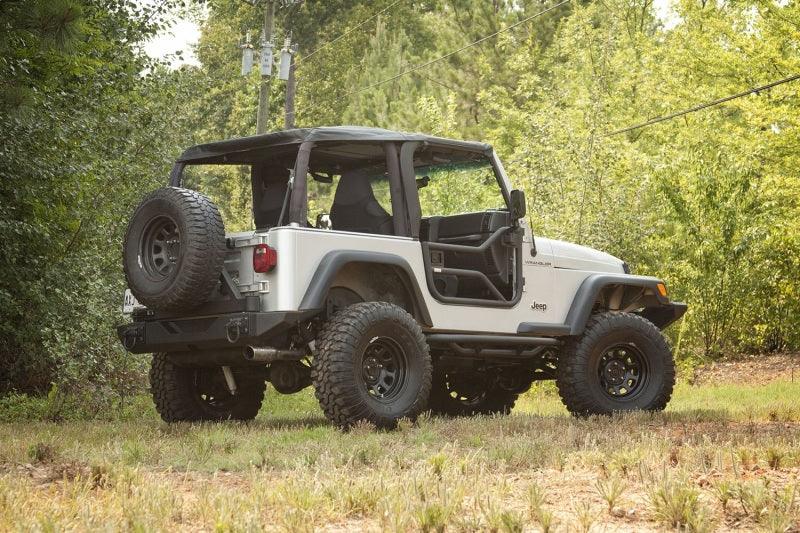 Rugged Ridge Tube Doors Locking 97-06 Jeep Wrangler TJ - Corvette Realm