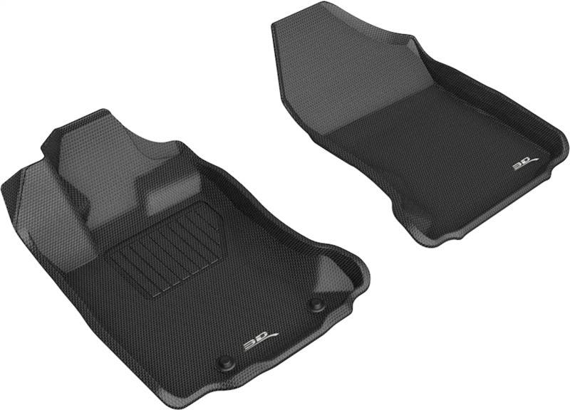 3D MAXpider 20-21 Subaru Legacy/Outback Kagu 1st Row Floormat - Black - Corvette Realm