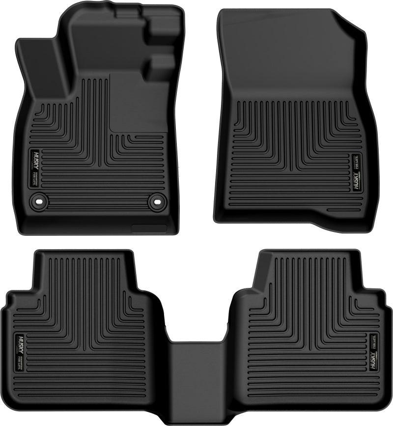 Husky Liners 2023 Honda Accord Weatherbeater Black Front & 2nd Seat Floor Liners - Corvette Realm