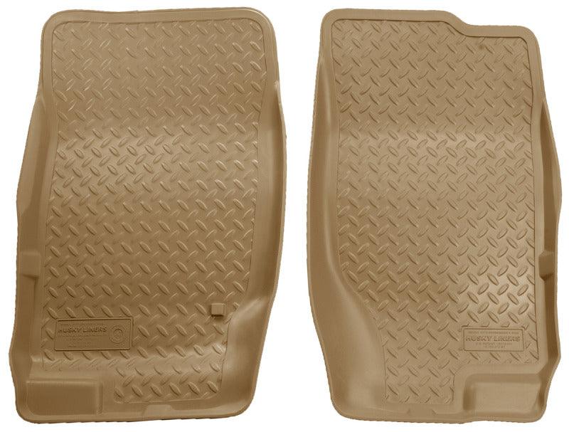 Husky Liners 02-09 Ford Explorer/03-05 Lincoln Aviator Classic Style Tan Floor Liners - Corvette Realm