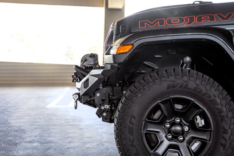 DV8 Offroad 07-18 Jeep Wrangler JK / 18-23 Wrangler JL / 20-23 Gladiator JT MTO Series Front Bumper - Corvette Realm