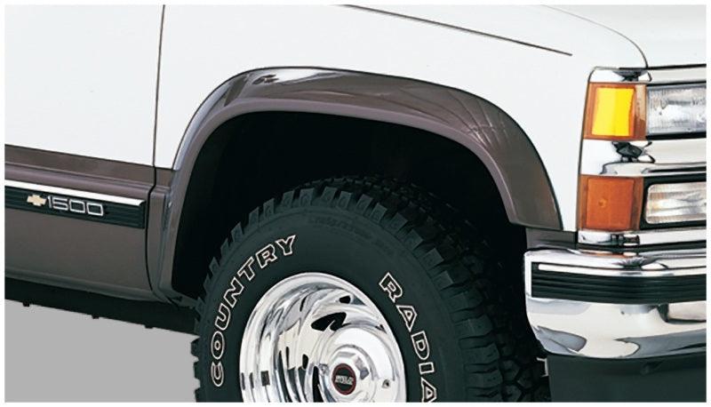 Bushwacker 88-99 Chevy C1500 Extend-A-Fender Style Flares 4pc - Black - Corvette Realm