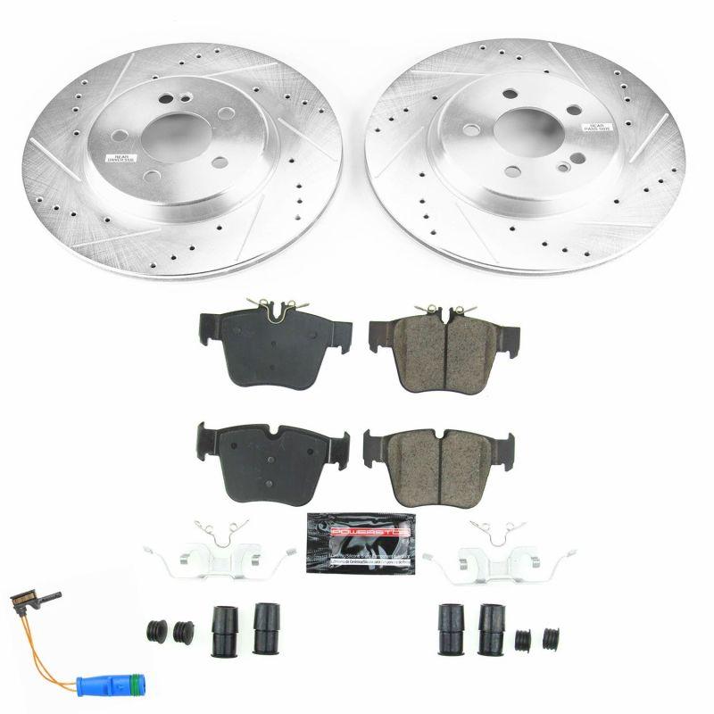 Power Stop 2018 Mercedes-Benz C43 AMG Rear Z23 Evolution Sport Brake Kit - Corvette Realm