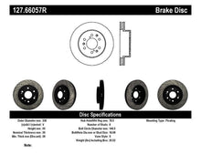 Load image into Gallery viewer, StopTech 05-10 GMC Sierra 1500 (w Rear Drum) / 07-09 GMC Yukon Front Right Slotted &amp; Drilled Rotor - Corvette Realm