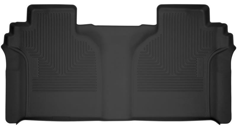 Husky Liners 19-23 Chevy Silverado 1500 CC X-Act Contour Black 2nd Seat Floor Liners (Full Coverage) - Corvette Realm