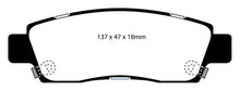 Load image into Gallery viewer, EBC 07+ Buick Enclave 3.6 Yellowstuff Rear Brake Pads - Corvette Realm
