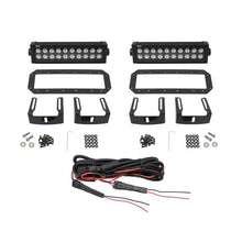 Load image into Gallery viewer, Westin HDX Flush Mount B-FORCE LED Light Kit (Set of 2) w/wiring harness - Black - Corvette Realm