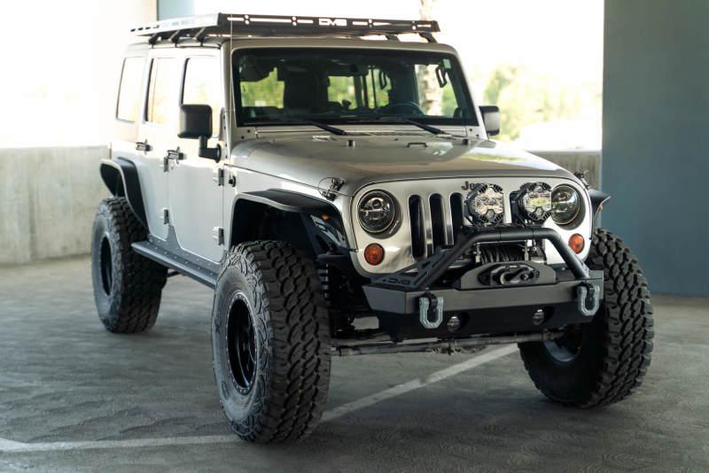 DV8 Offroad 07-18 Jeep Wrangler JK Slim Fender Flares - Corvette Realm