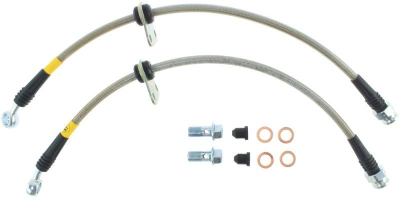 StopTech 00-05 Honda S2000 Rear SS Brake Lines - Corvette Realm