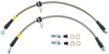 Load image into Gallery viewer, StopTech 00-05 Honda S2000 Rear SS Brake Lines - Corvette Realm