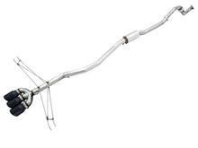 Load image into Gallery viewer, AWE Tuning 2016+ Honda Civic Si Track Edition Exhaust w/Front Pipe &amp; Triple Diamond Black Tips - Corvette Realm