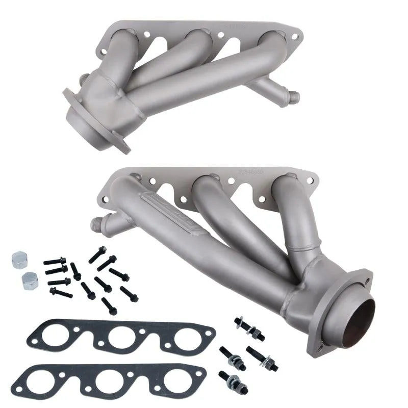 BBK 99-04 Ford Mustang V6 Shorty Tuned Length Exhaust Headers - 1-5/8 Titanium Ceramic - Corvette Realm