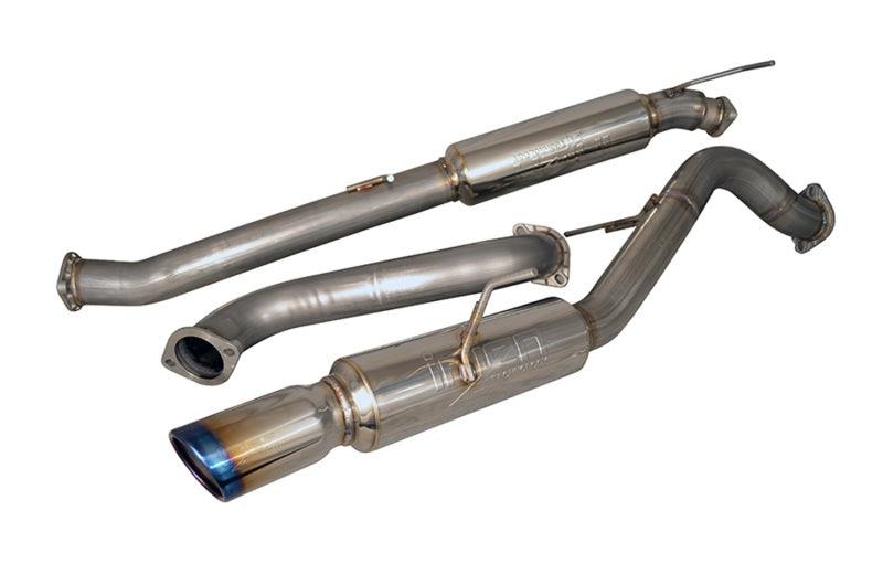 Injen 14-19 Ford Fiesta ST 1.6L Turbo 4Cyl 3in Cat-Back Stainless Steel Exhaust w/ Burnt SS Tip - Corvette Realm