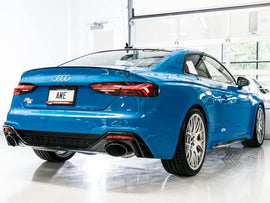 AWE Tuning Audi B9.5 RS5 Sportback Non-Resonated Touring Edition Exhaust - RS-Style Diamond Blk Tips - Corvette Realm