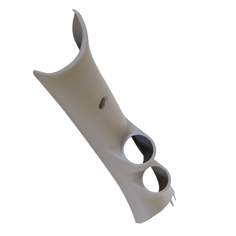 Autometer 10-12 Dodge Ram 52mm Taupe Dual Pillar Pod - Corvette Realm