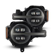 Load image into Gallery viewer, AlphaRex 21-23 Ford Bronco NOVA LED Proj Headlights Alpha-Black w/Activ Light/Seq Signal/DRL - Corvette Realm