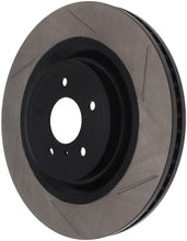 Load image into Gallery viewer, StopTech Power Slot Nissan 370z / Infiniti G37 SportStop Slotted Front Left Rotor - Corvette Realm