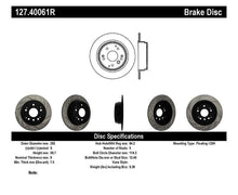 Load image into Gallery viewer, StopTech 04-08 Acura TL / 03-09 honda Element Slotted &amp; Drilled Right Rear Rotor - Corvette Realm