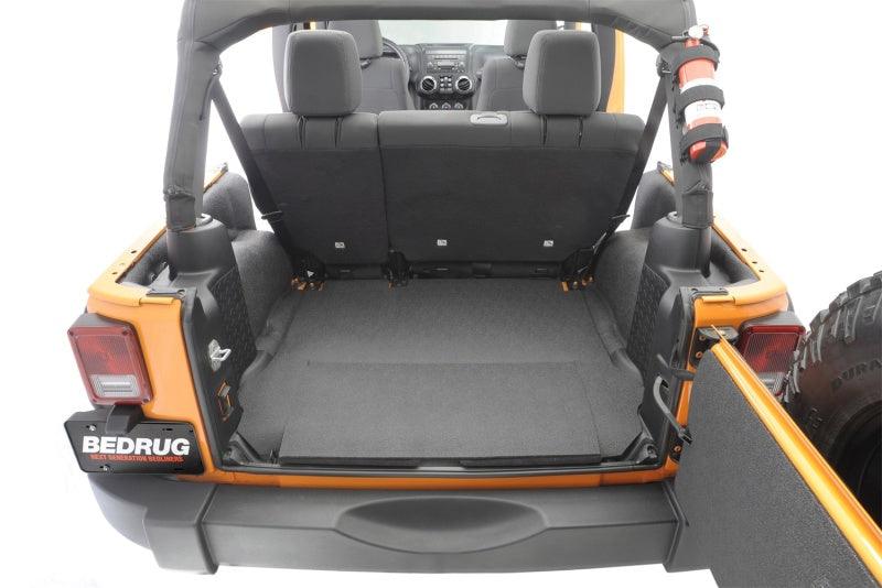 BedRug 07-10 Jeep JK Unlimited 4Dr Rear 5pc BedTred Cargo Kit (Incl Tailgate & Tub Liner) - Corvette Realm