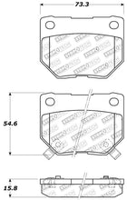 Load image into Gallery viewer, StopTech Performance 06-07 Subaru Impreza WRX (Exc STi) Rear Brake Pads - Corvette Realm