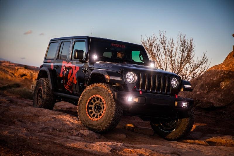 Fox 2018+ Jeep Wrangler JL 2.0 Performance Series 10.6in Smooth Body IFP Front Shock 3.5-4in. Lift - Corvette Realm