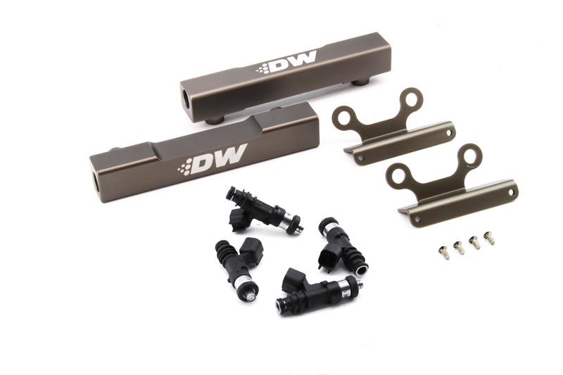 DeatschWerks 02+ Subaru WRX / 07+ STI/LGT Top Feed Fuel Rail Upgrade Kit w/ 750cc Injectors - Corvette Realm