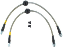 Load image into Gallery viewer, StopTech 07-09 Mazdaspeed3 / 04-07 Mazda 3 Stainless Steel Rear Brake Lines - Corvette Realm