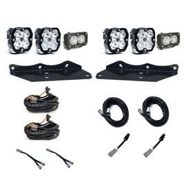 Baja Designs 17-20 Ford Raptor Squadron Sport 2.0/S2 Fog Pocket Kit (Multi Patterns) - Clear