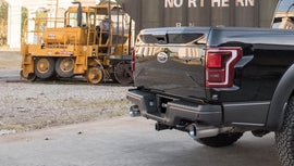 Corsa 2017 Ford F-150 Raptor 3in Inlet / 5in Outlet Satin Polished Tip Kit (For Corsa Exhaust Only) - Corvette Realm