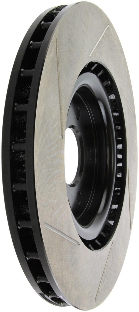 StopTech Power Slot 07-10 Ford Mustang Shelby Front Left Slotted Rotor - Corvette Realm