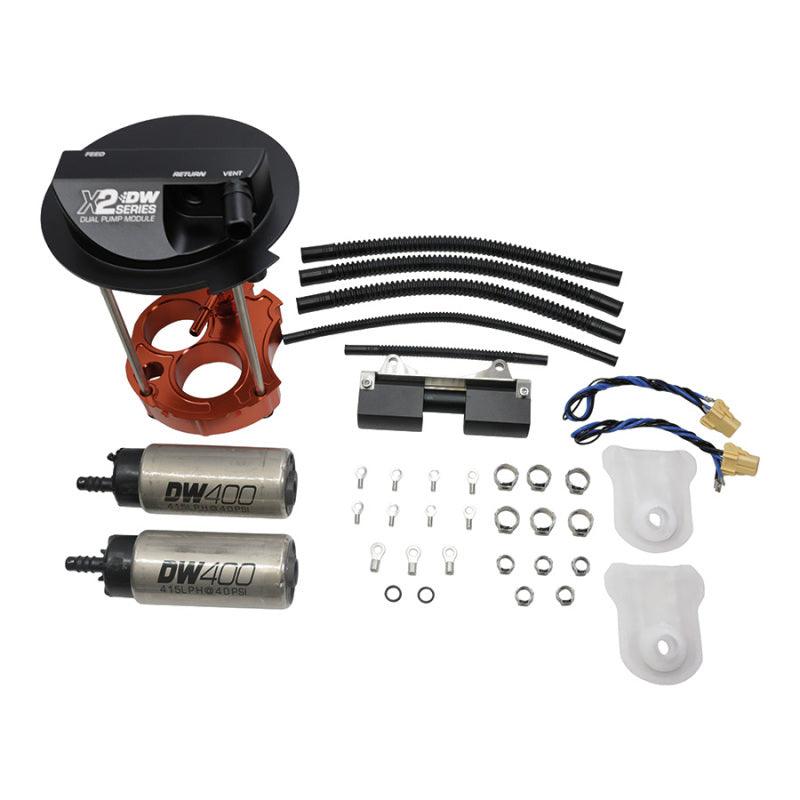 DeatschWerks 16-19 Cadillac CTS-V / 16-22 Camaro SS X2 Series Fuel Pump Module With Dual DW400 Pumps - Corvette Realm