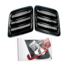 Load image into Gallery viewer, Roush 2018-2023 Mustang Hood Heat Extractors - Gloss Black