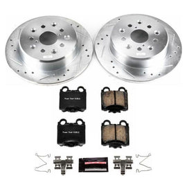 Power Stop 98-05 Lexus GS300 Rear Z23 Evolution Sport Brake Kit - Corvette Realm