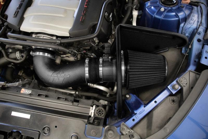 K&N 16-23 Chevrolet Camaro SS 6.2L V8 F/I Dryflow Performance Air Intake System - Corvette Realm