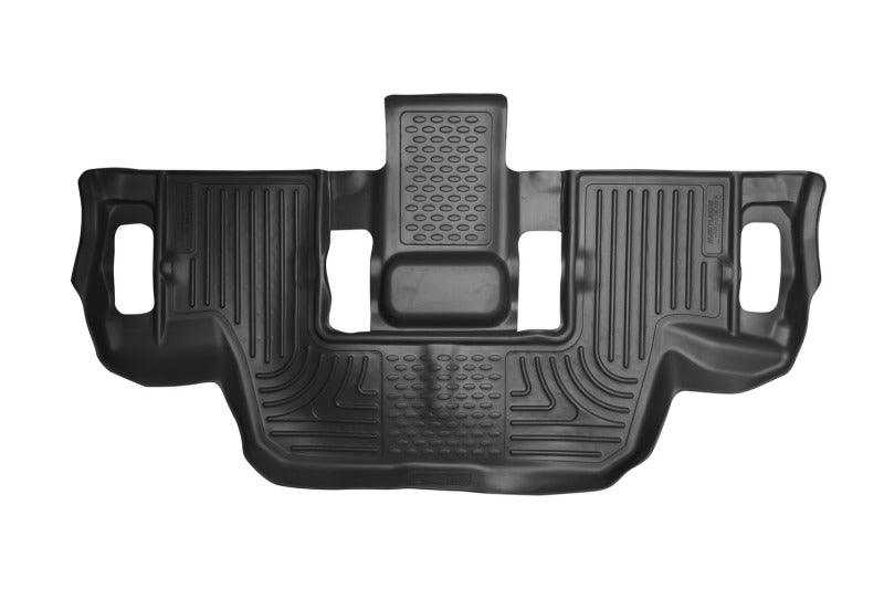 Husky Liners 11-12 Ford Explorer WeatherBeater 3rd Row Black Floor Liners - Corvette Realm