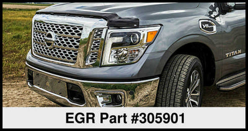 EGR 16+ Nissan Titan XD Superguard Hood Shield (305901)