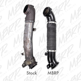 MBRP 11-15 Silverado/Sierra 6.6L Duramax 3in Turbo Downpipe Black