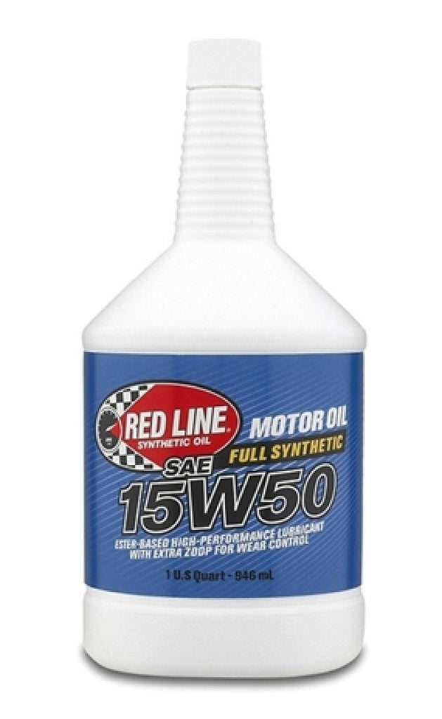 Red Line 15W50 Motor Oil - Quart - Corvette Realm